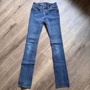 dELiA*s Women's Straight Leg Blue Jeans - Size 0T